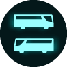 Sleep during the ride on an overnight bus and get to the event site directly. Easy to return from the site too.
